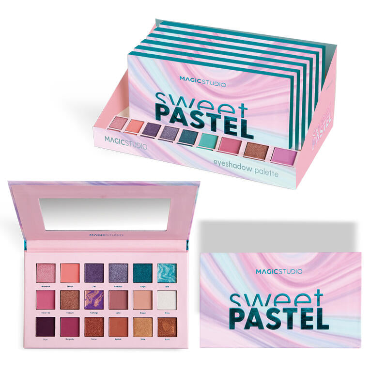 PALETA 18 SOMBRAS SWEET PASTEL MAGIC STUDIO