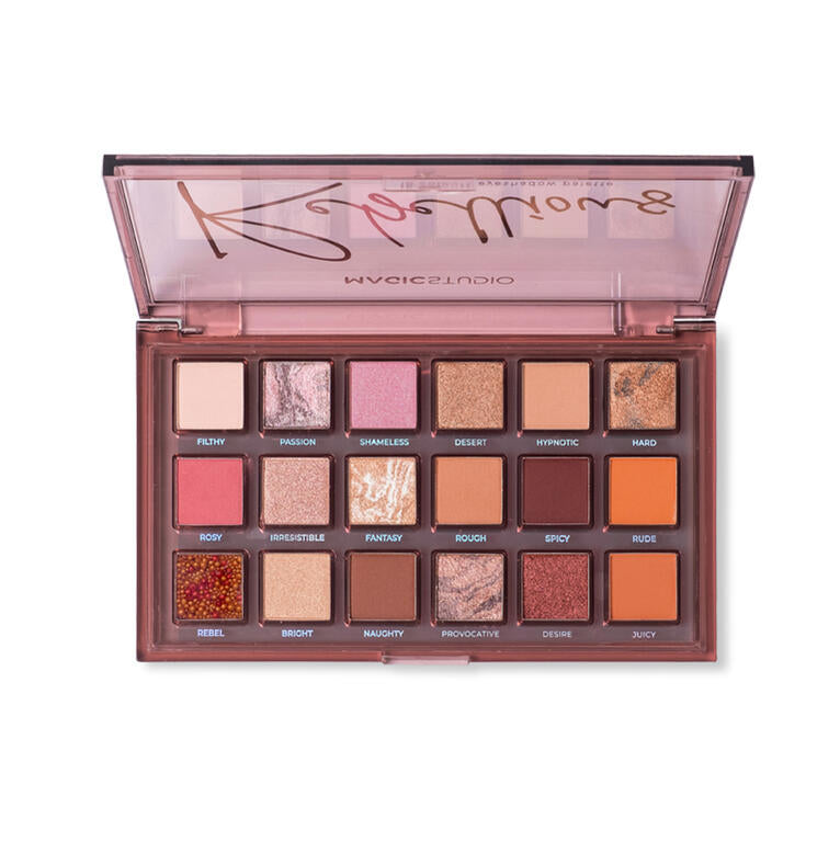 PALETA REBELLIOUS 18 SOMBRAS STUDIO
