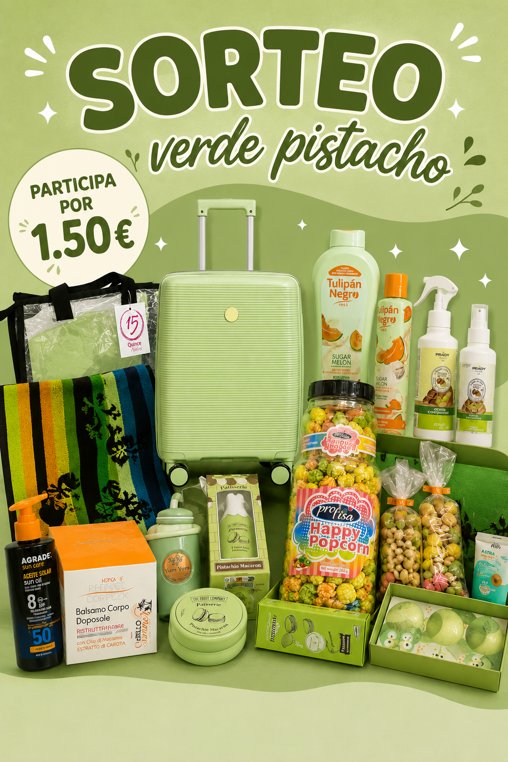 SORTEO VERDE/PISTACHO