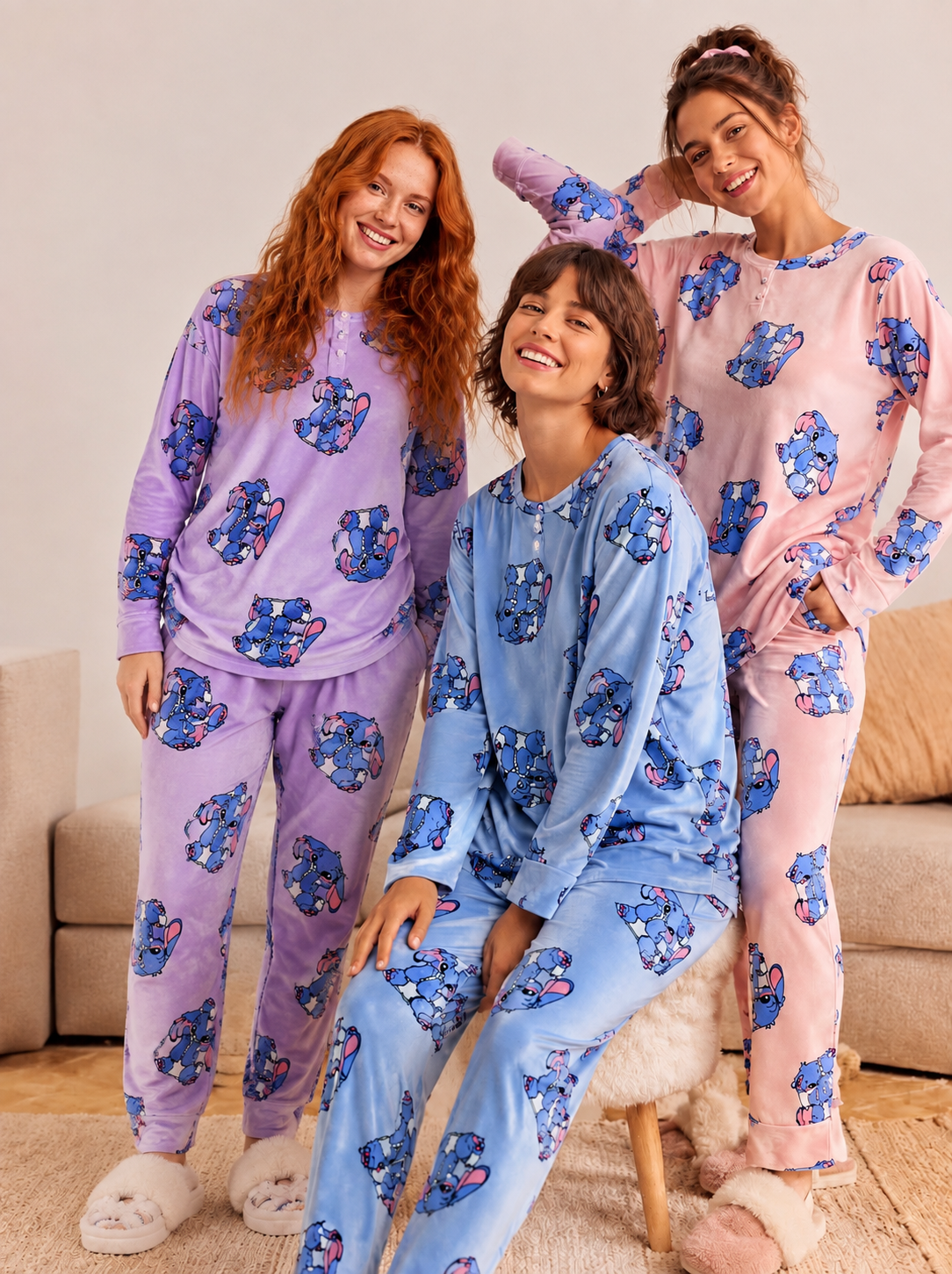 PIJAMA ADULTO STITCH