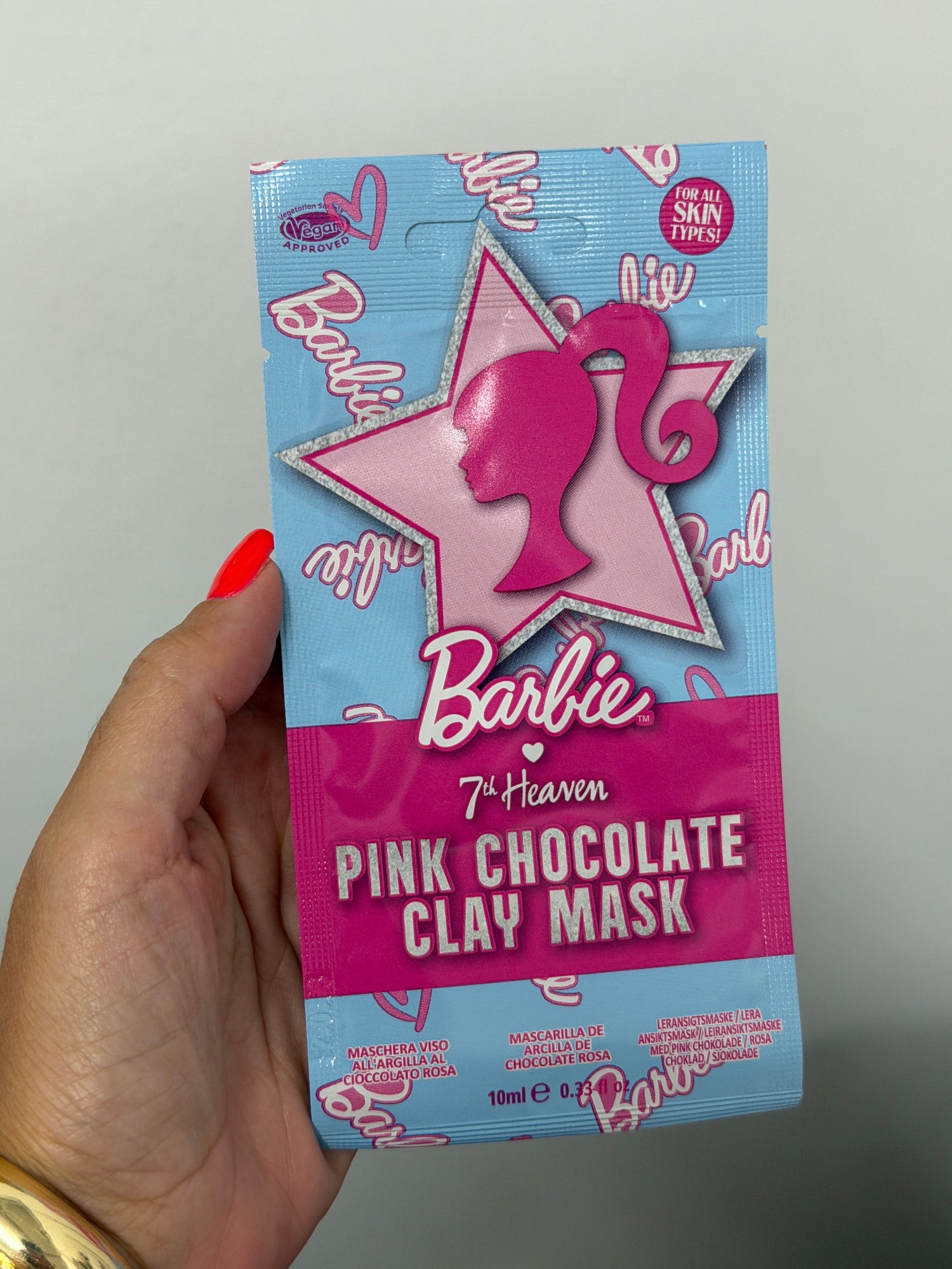 MASCARILLA BARBIE CHOCOLATE