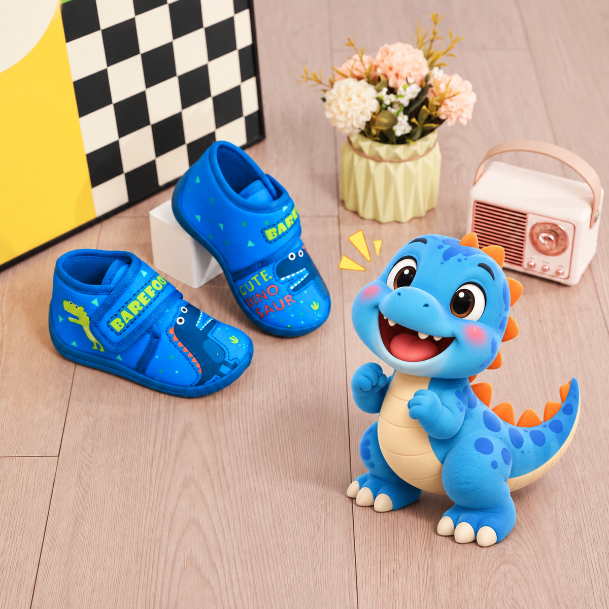 ZAPATILLA DE CASA DINO 20/27