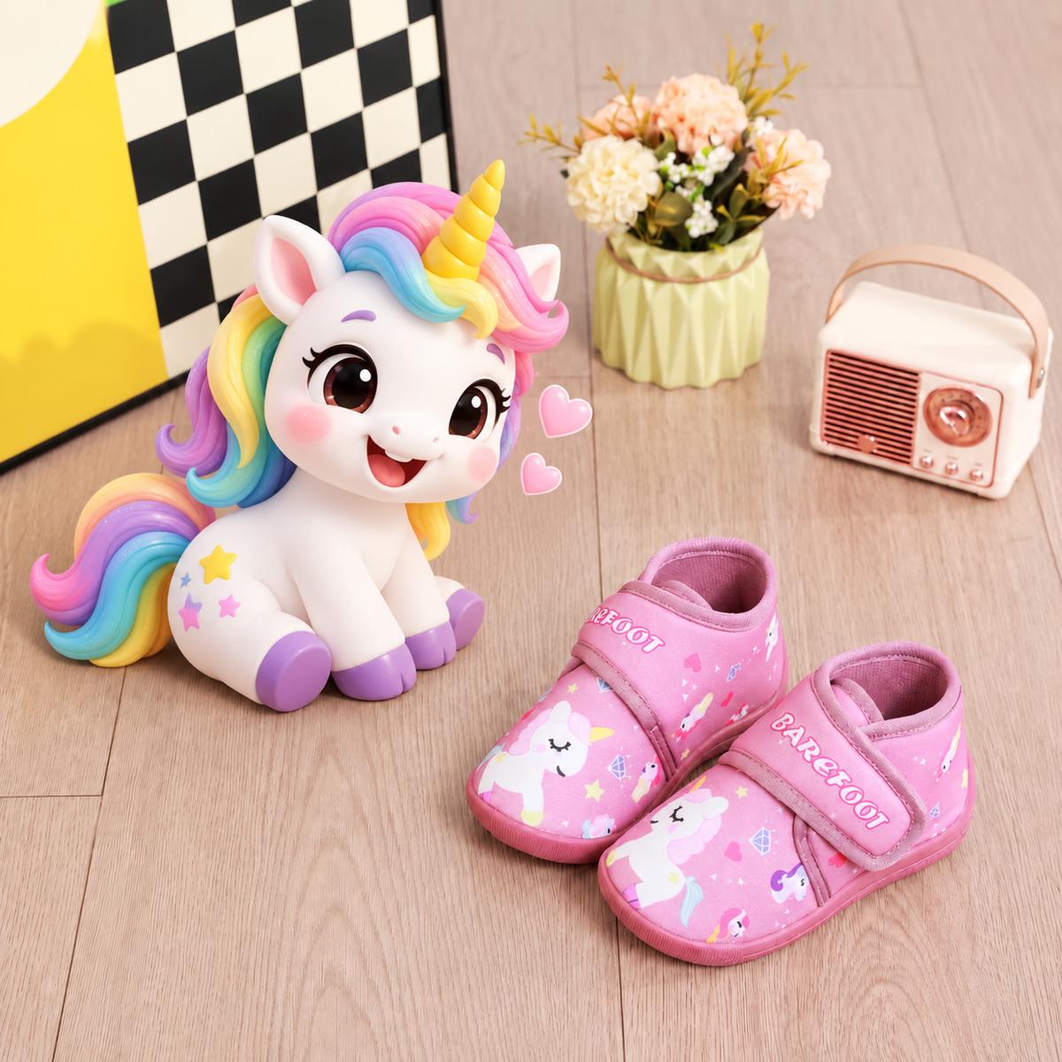 ZAPATILLA DE CASA UNICORNIO 20/27