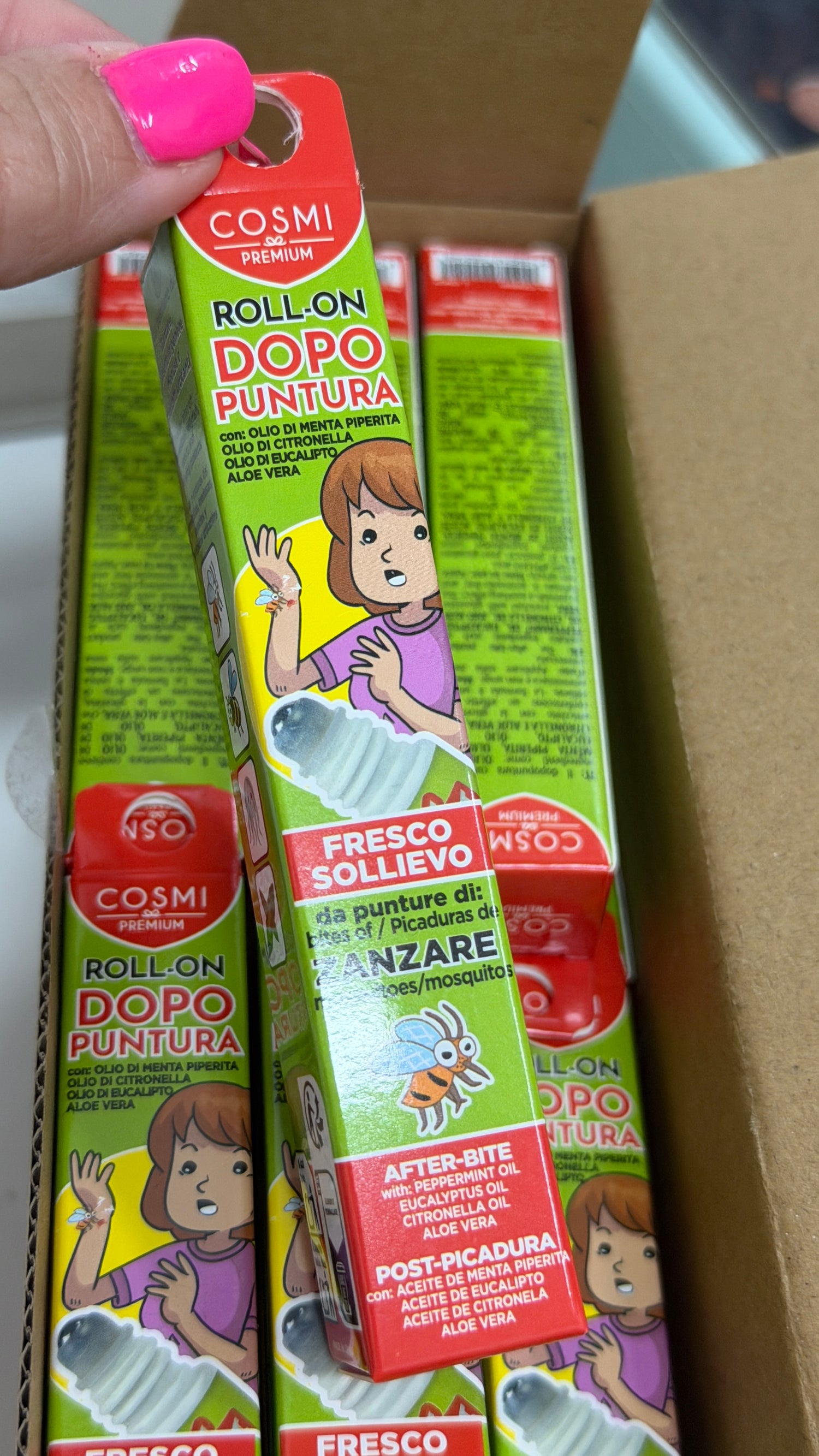 ROLL-ON PARA LA PICADURA (mosquitos, abejas, medudas y ortigas)