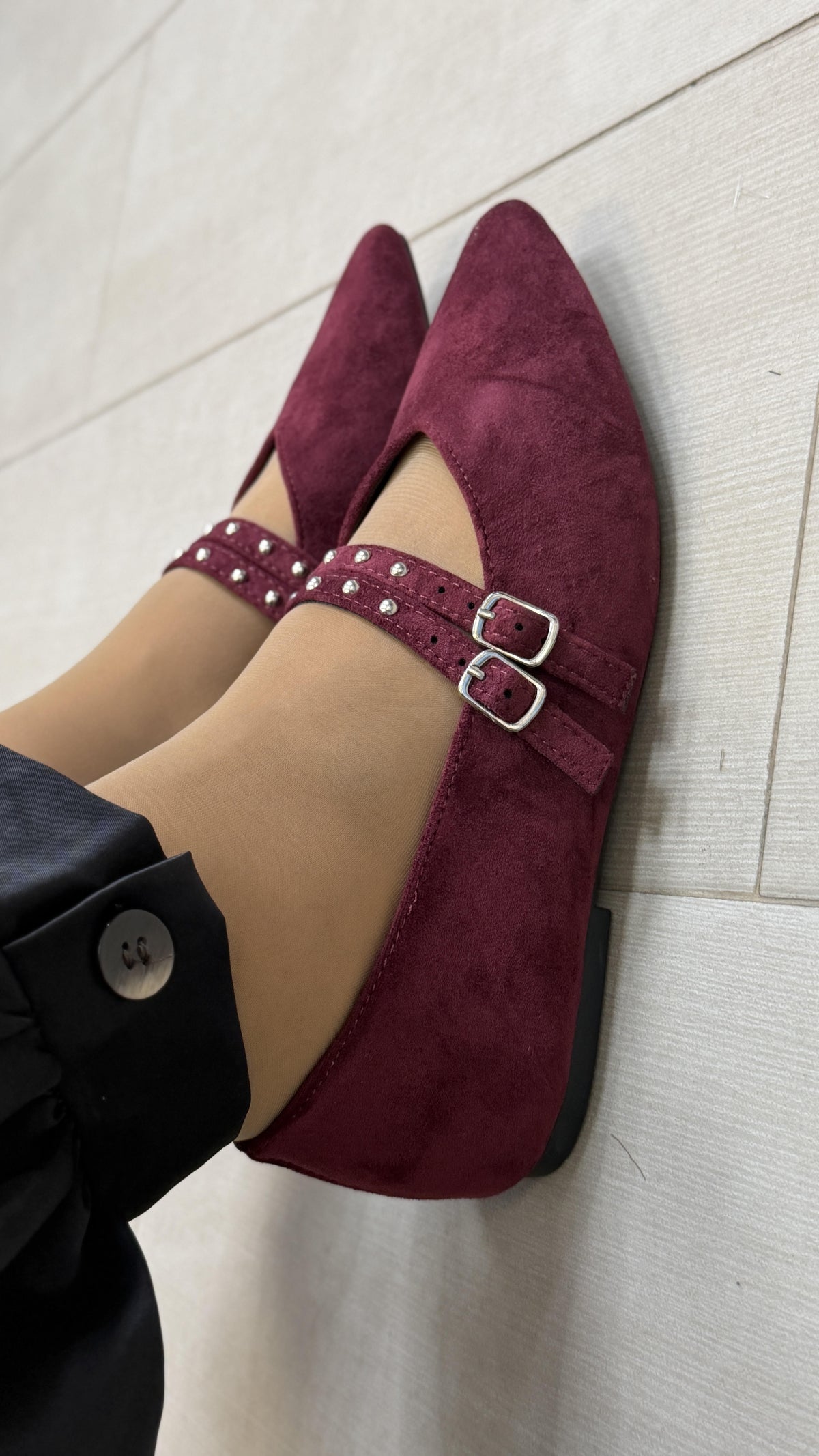 BAILARINA DOBLE HEBILLA TACHUELITAS 36/41