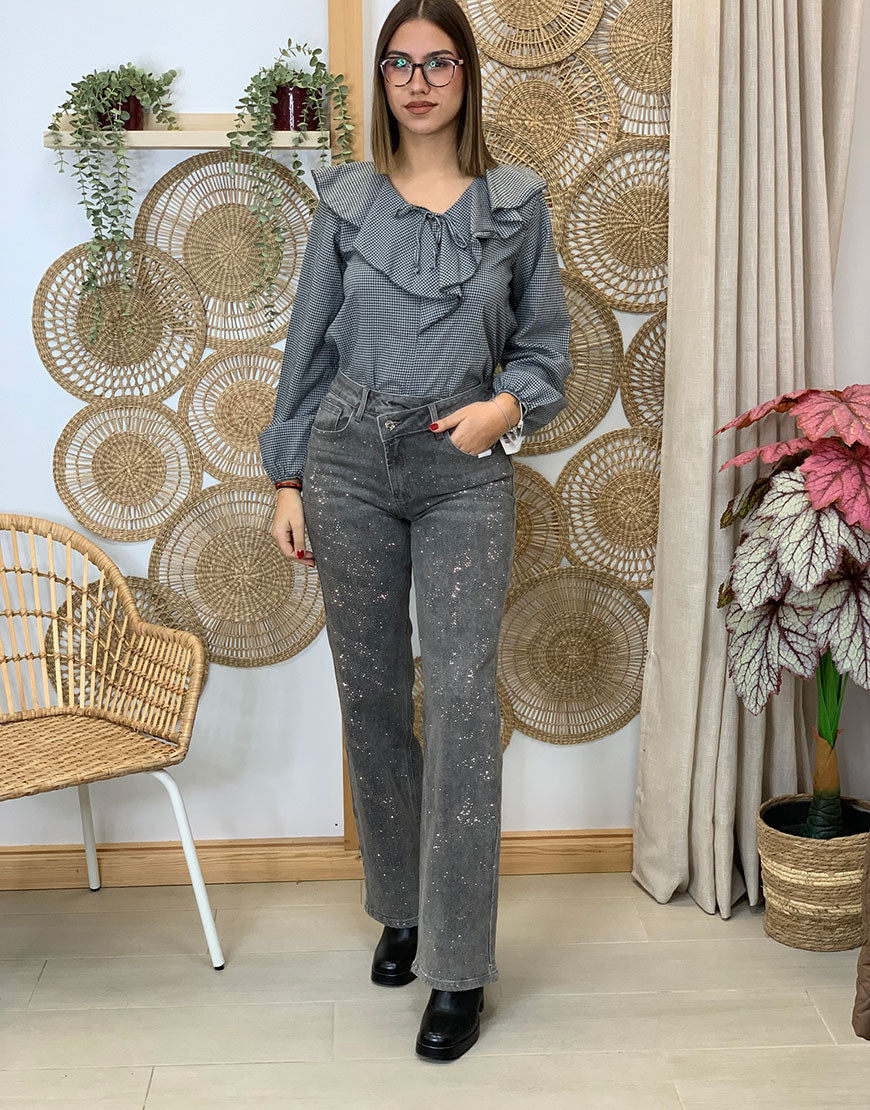 VAQUERO WIDE LEG PLATINIUM