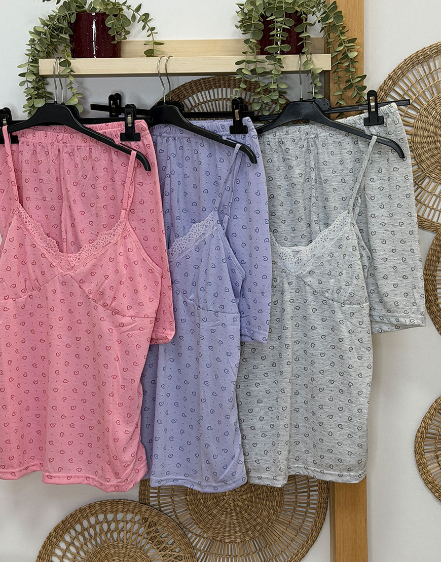 PIJAMA CORAZONCITOS