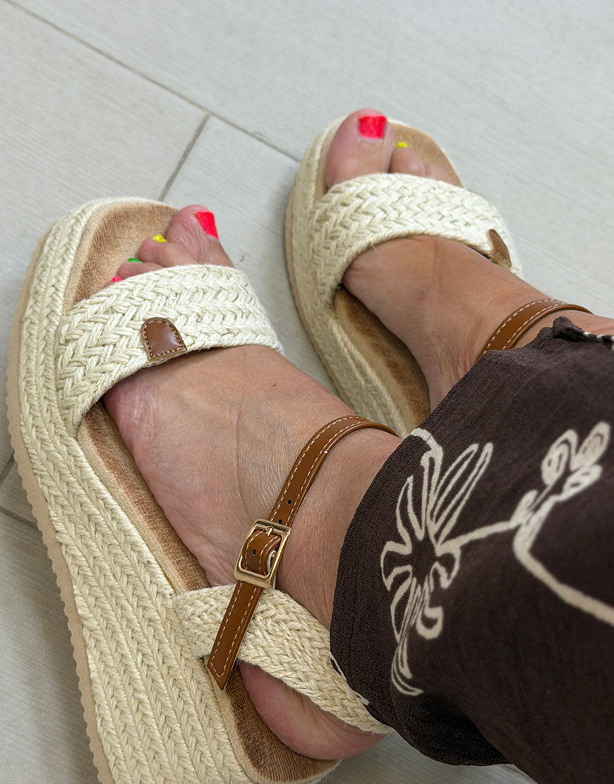 SANDALIA CUÑA YUTE 36/41
