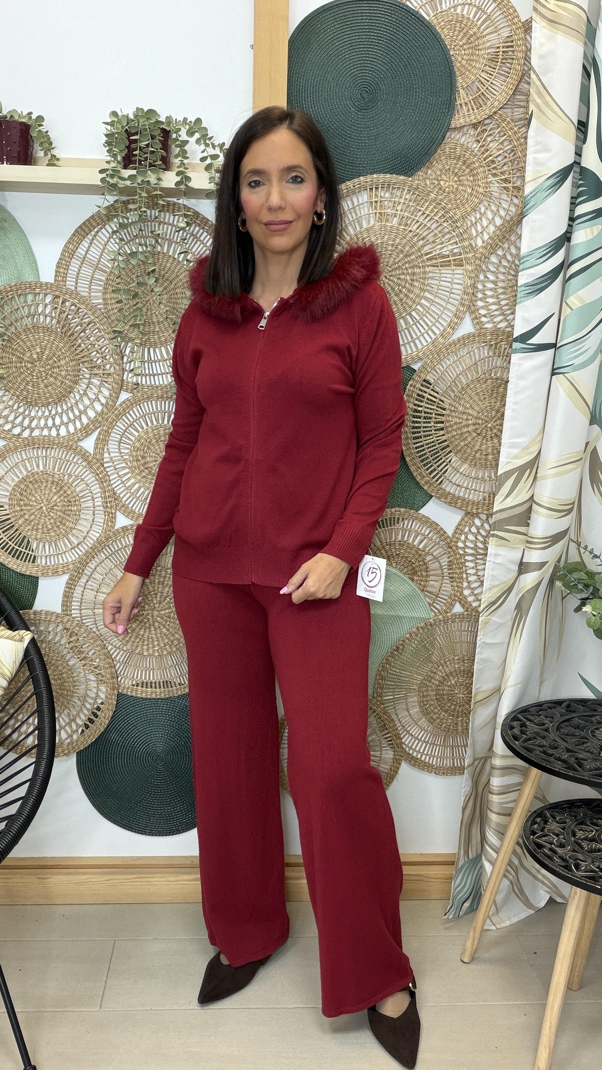 CONJUNTO PUNTO CHAQUETA Y PANTALON