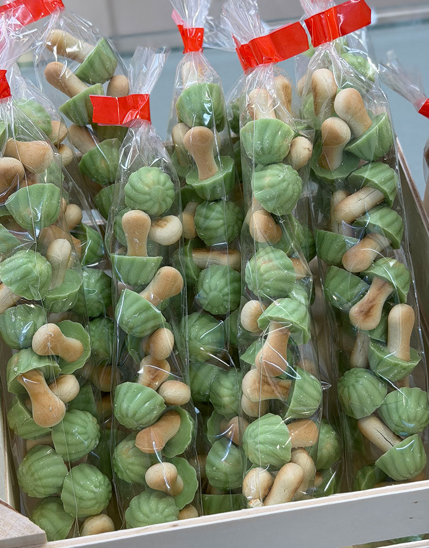 SETAS CHOCO SABOR PISTACHO