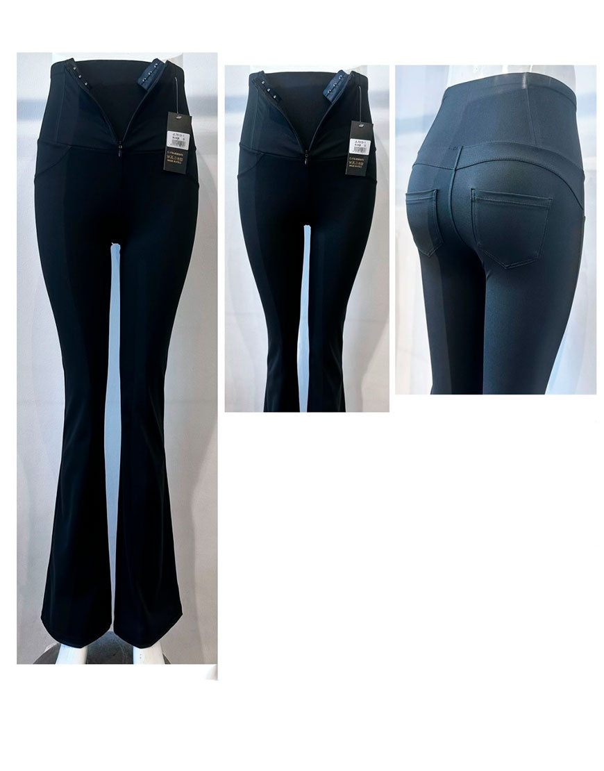LEGGINS CREMALLERA Y CORCHETES CAMPANA
