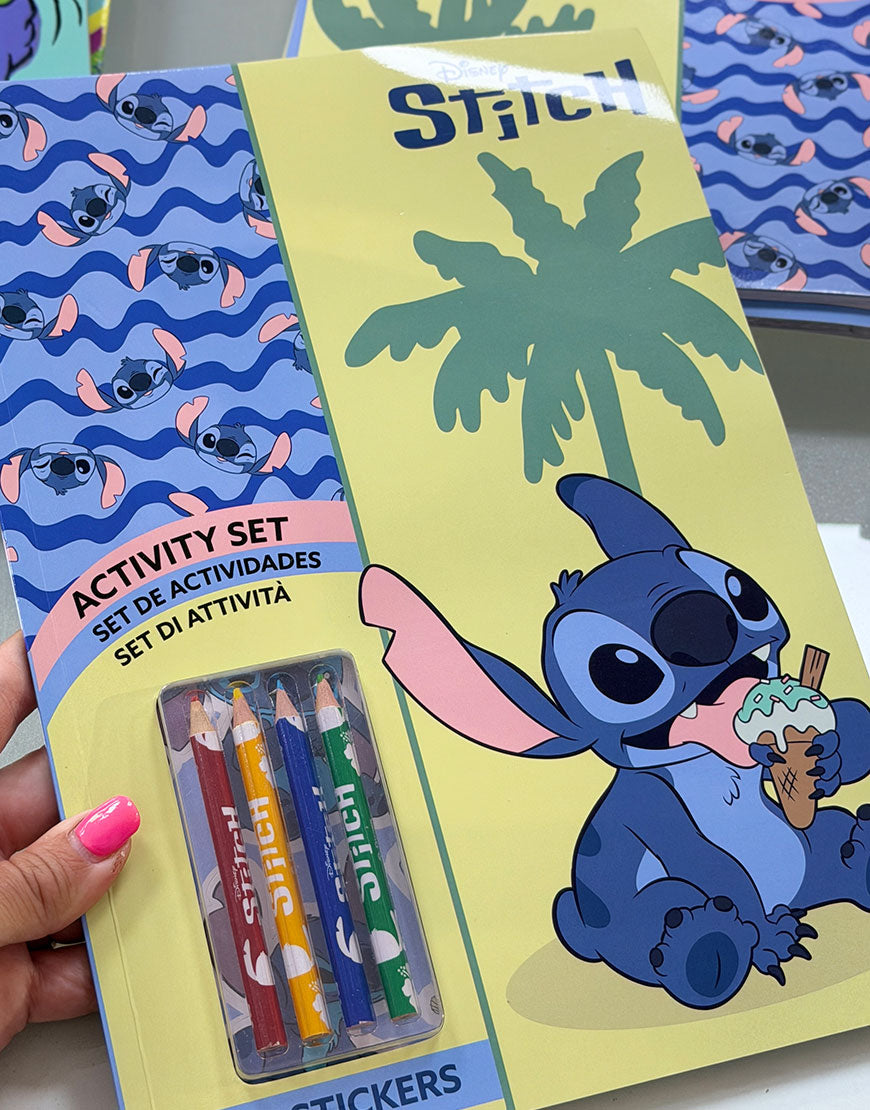 LIBRO ACTIVIDADES STITCH HELADO