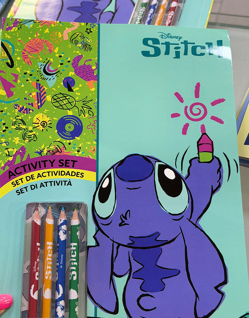 LIBRO ACTIVIDADES STITCH SOL
