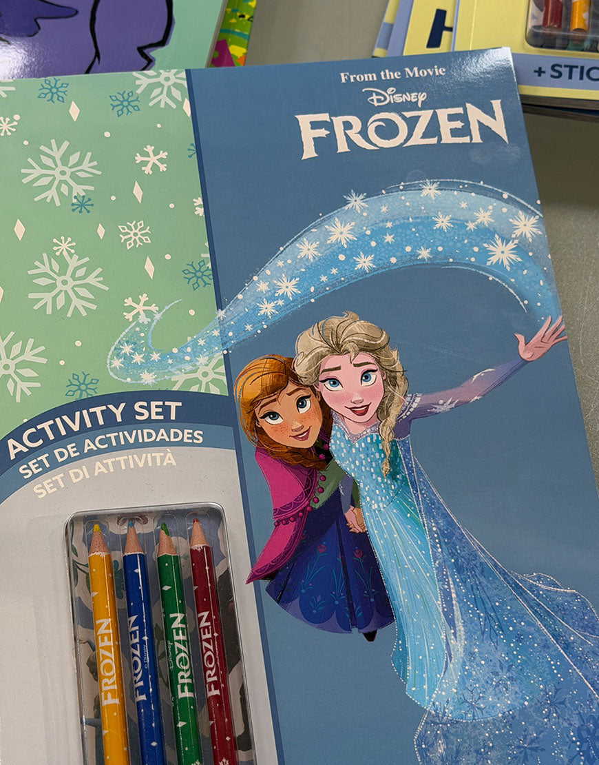 LIBRO ACTIVIDADES FROZEN