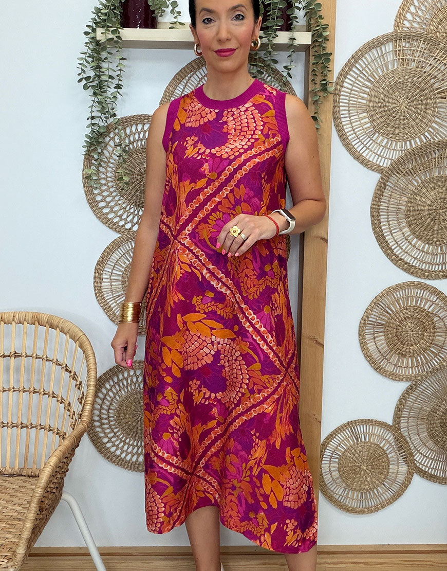 VESTIDO MAGENTA