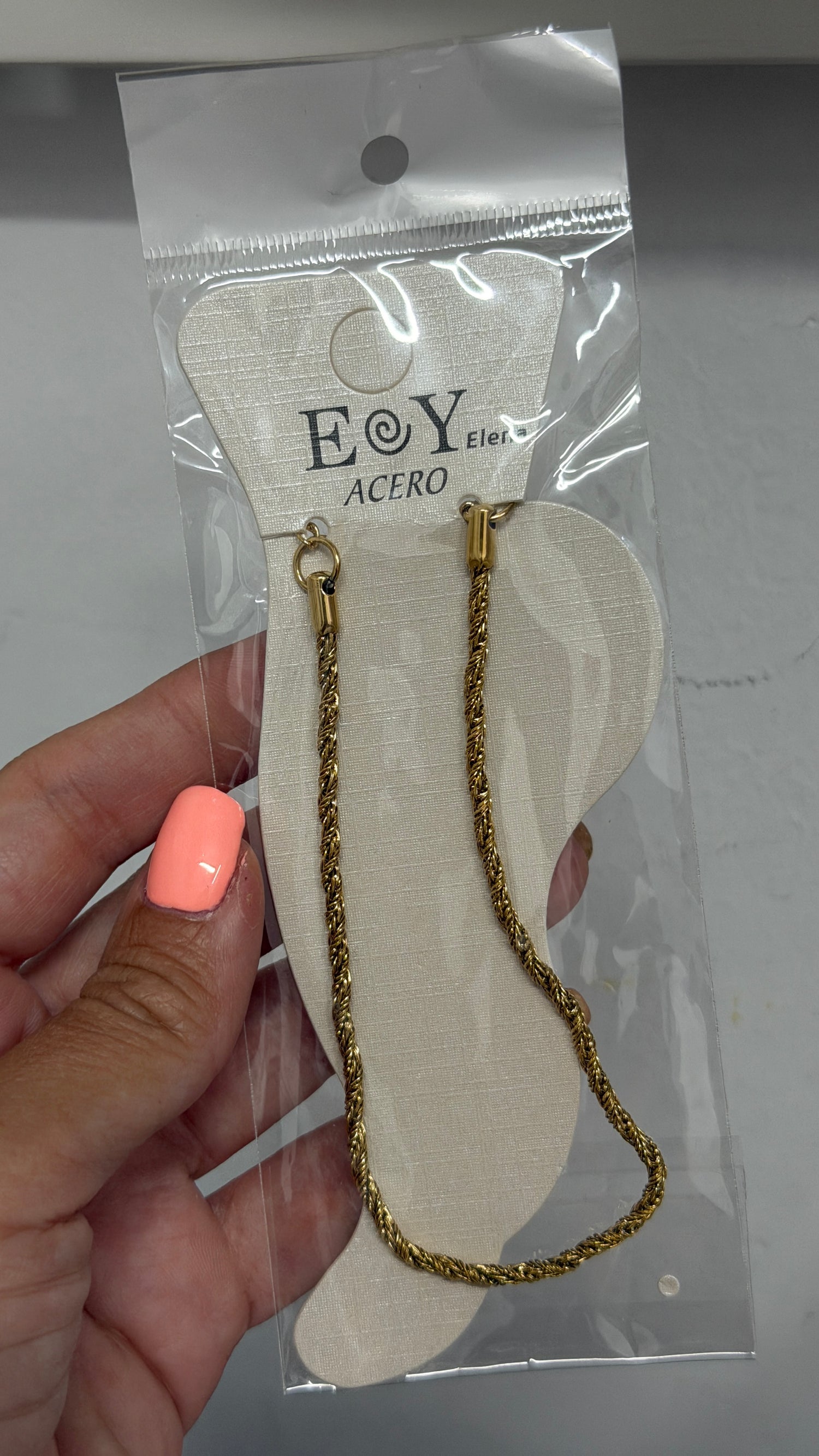 1. TOBILLERA ACERO