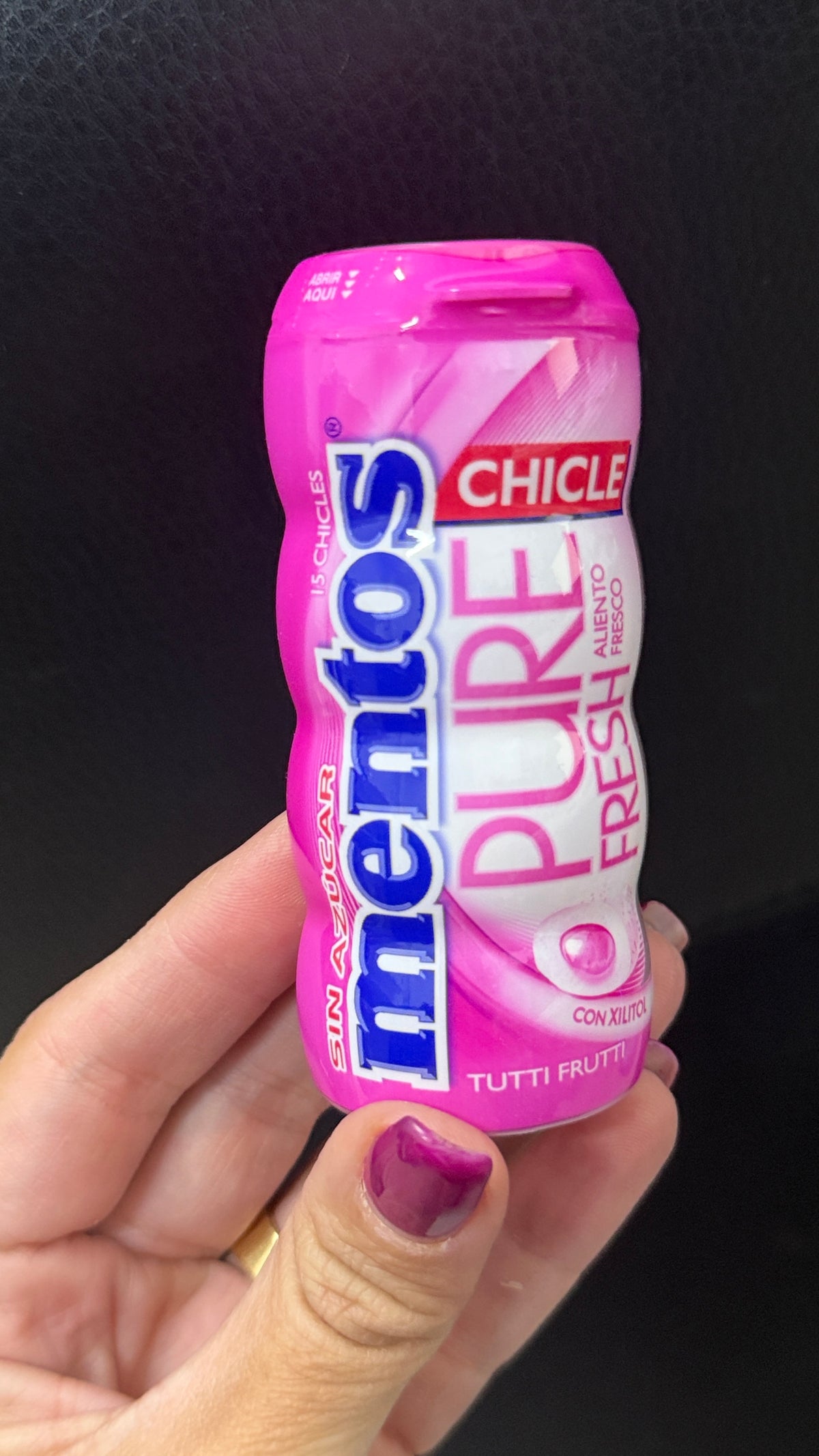 CHICLE TUTTI FRUTTI MENTOS