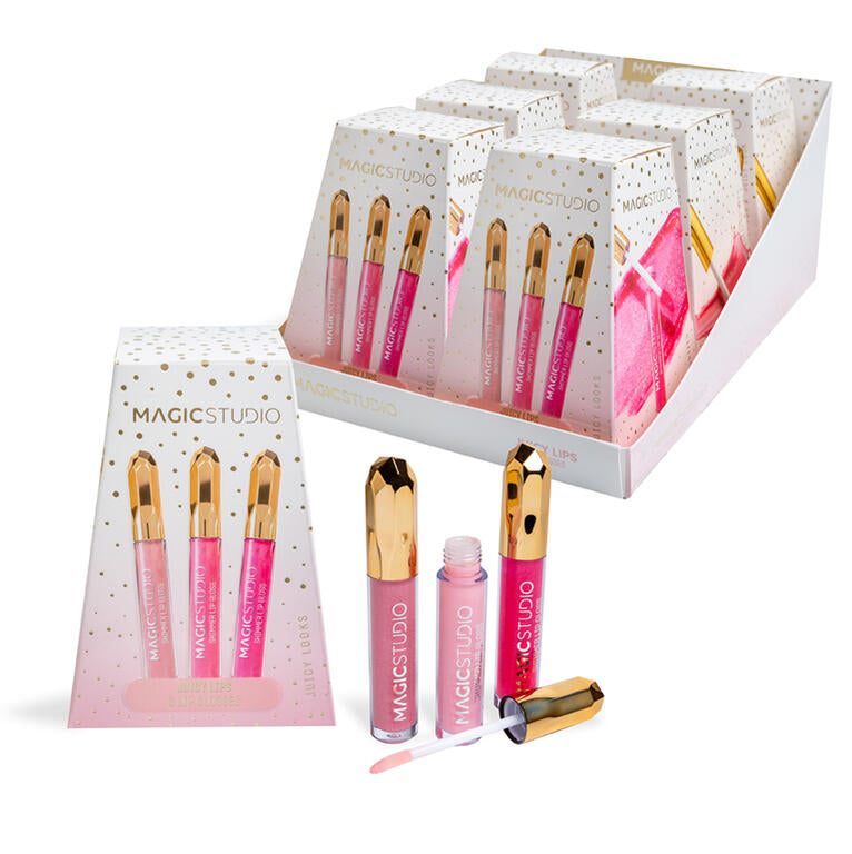 SET 3 LIPS JUICY DIAMOND MAGIC STUDIO