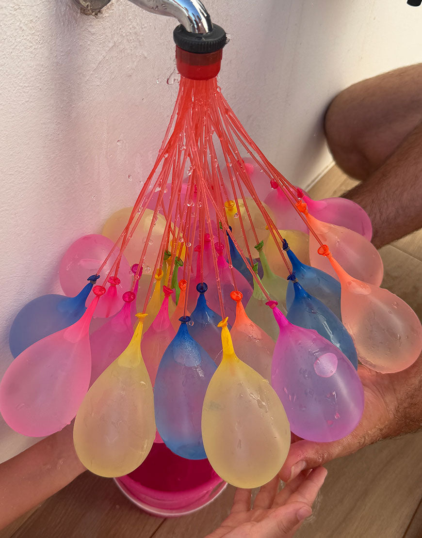 3 PIEZAS GLOBOS DE AGUA