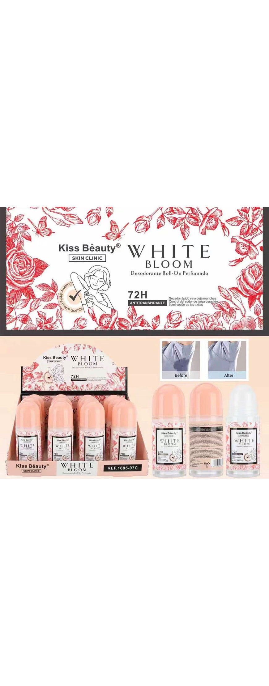 DESODORANTE ROLL-ON WHITE BLOOM