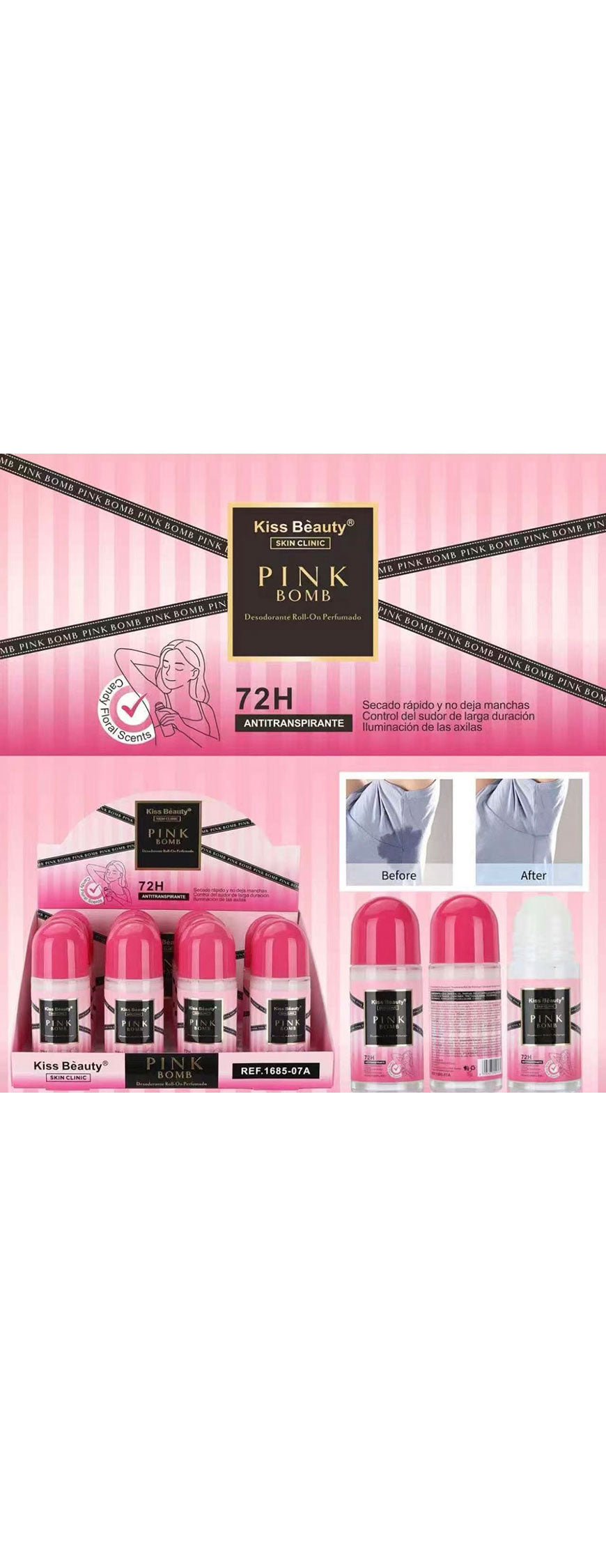 DESODORANTE ROLL-ON PINK BOM