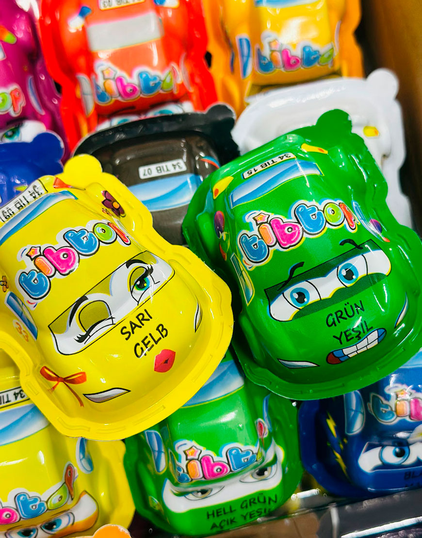 COCHES CHOCOLATE CON SORPRESA