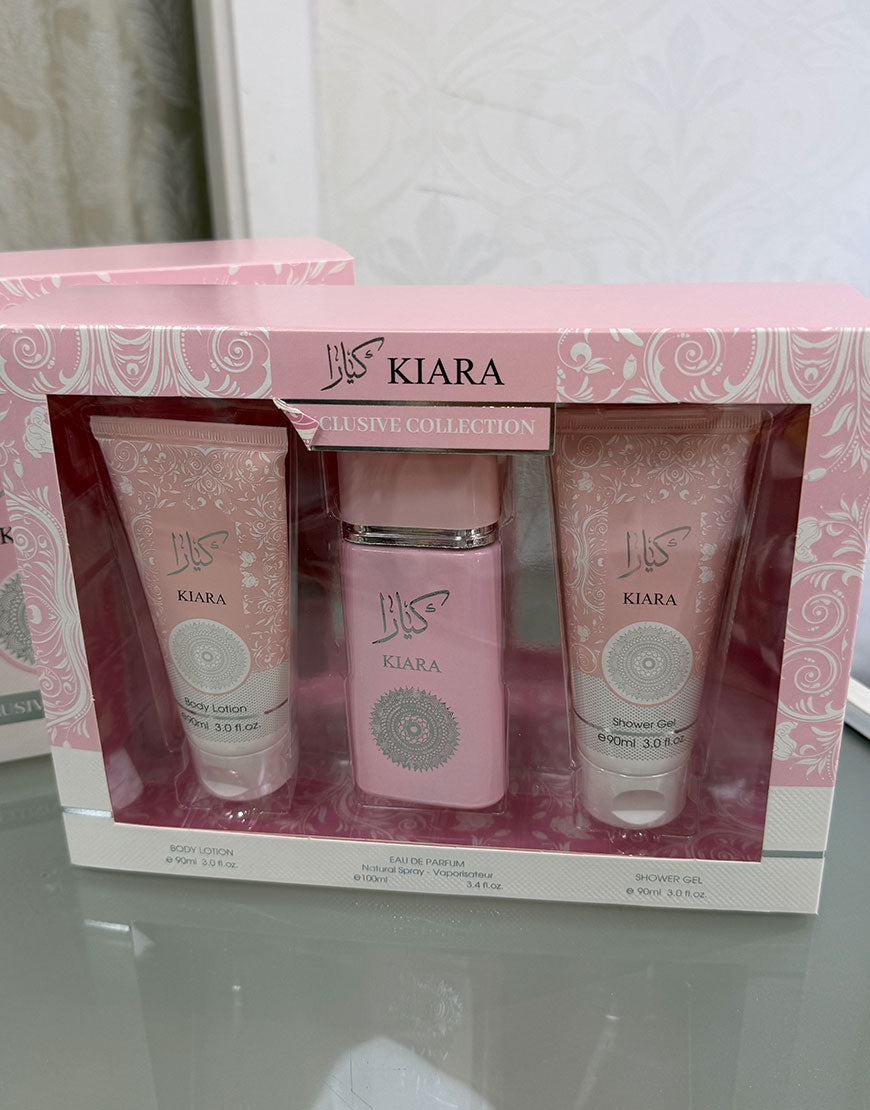 PACK YARA ROSA + LOCION + GEL