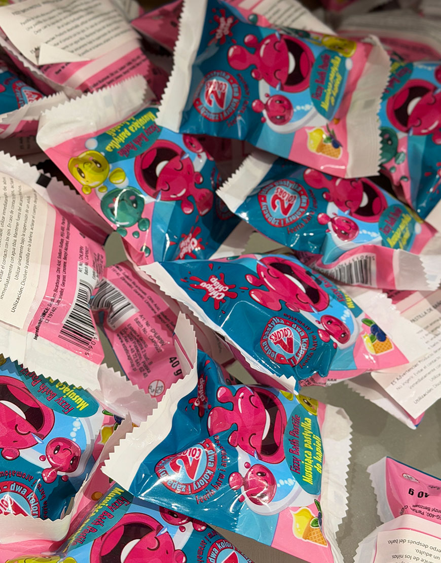 BOMBA BAÑO HELADO VAINILLA/ARANDANOS