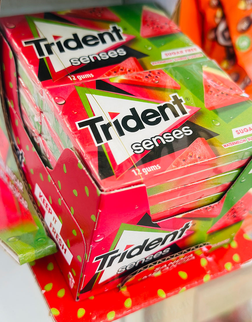 CHICLE SANDIA TRIDENT