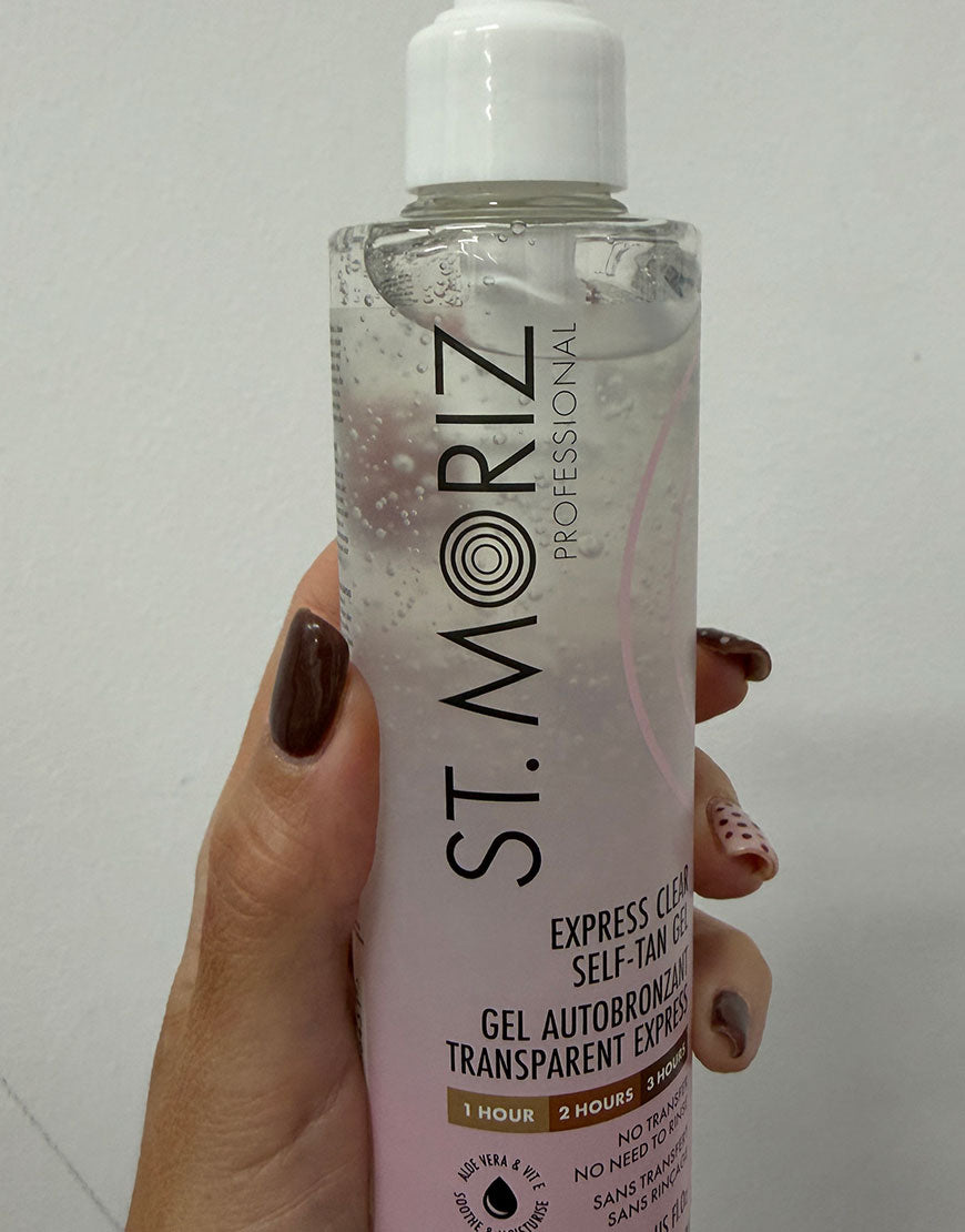 GEL TRANSPARENTE EXPRESS AUTOBRONCEADOR ST. MORIZ