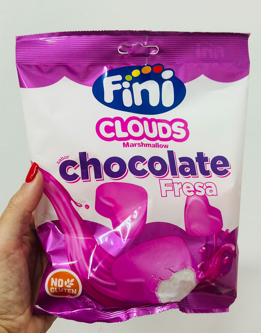 BOLSITA DE CORAZONES DE FRESA DE CHOCOLATE FINI