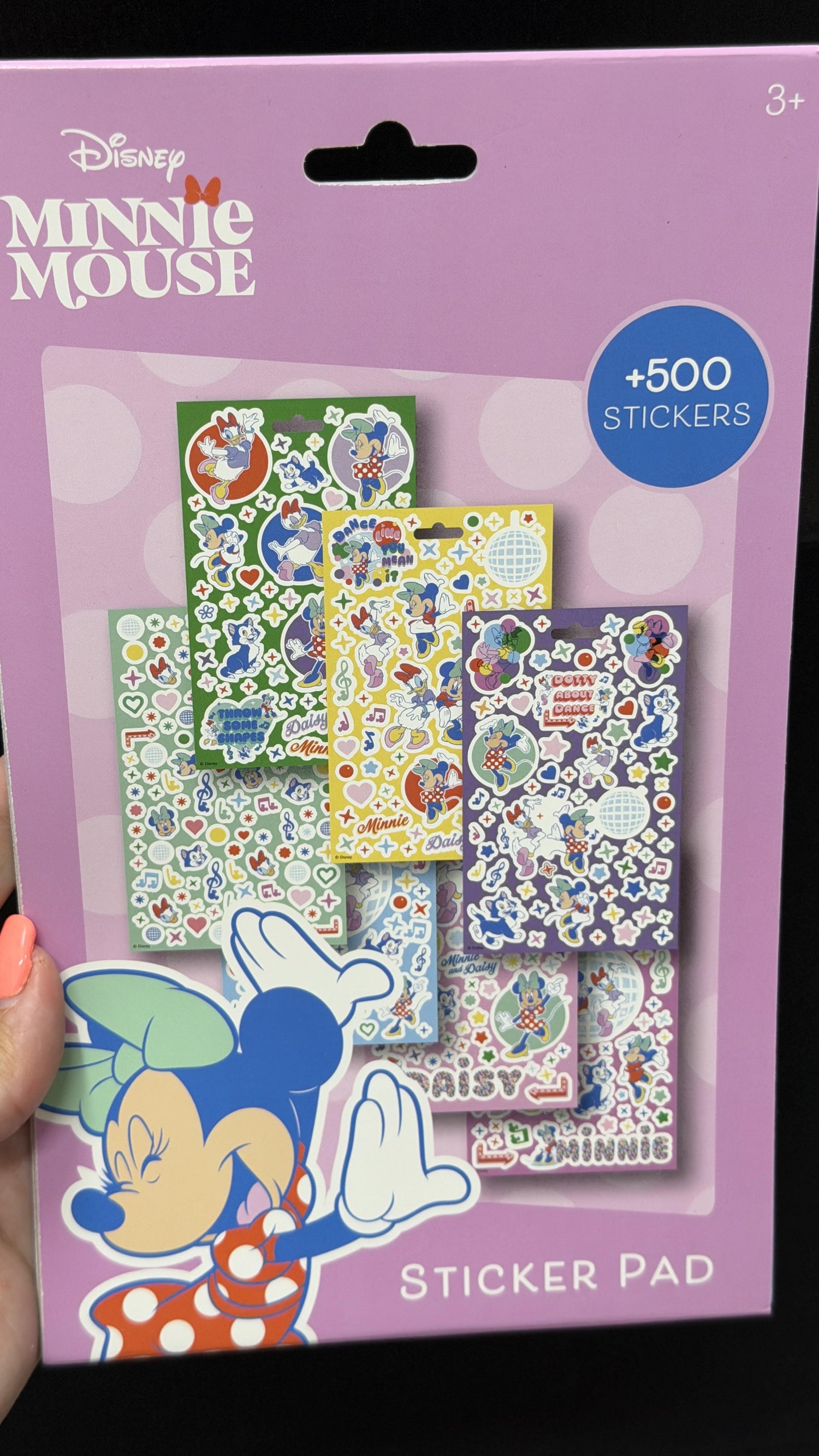 +500 UNd PEGATINAS MINNIE