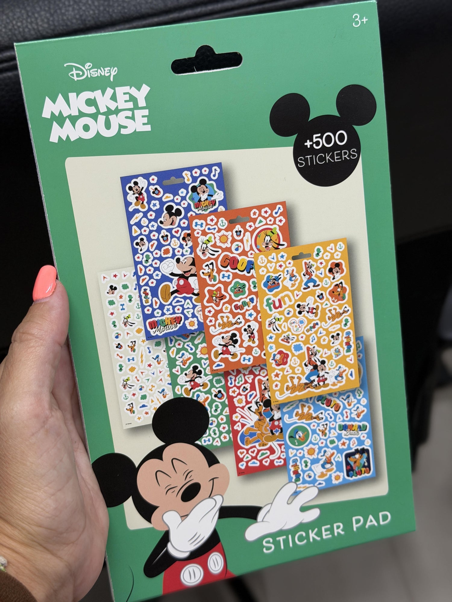 +500 UNd PEGATINAS MICKEY