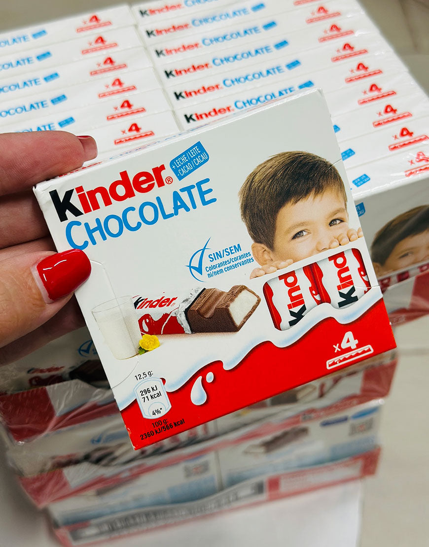 4 BARRITAS DE KINDER