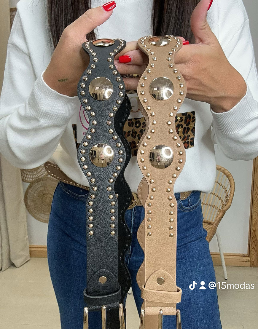 CINTURON POLI TACHAS