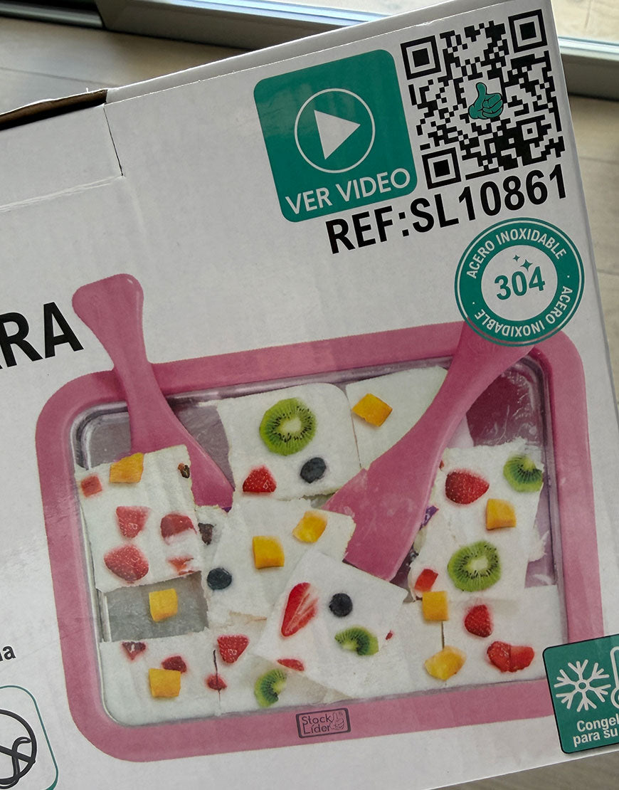 PLANCHA HELADOS