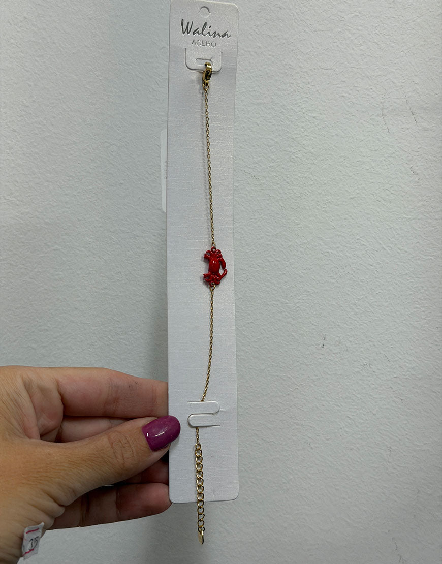 PULSERA CANGREJO ACERO