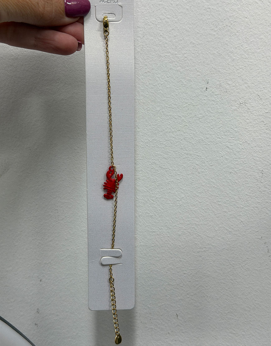 PULSERA LANGOSTA ACERO
