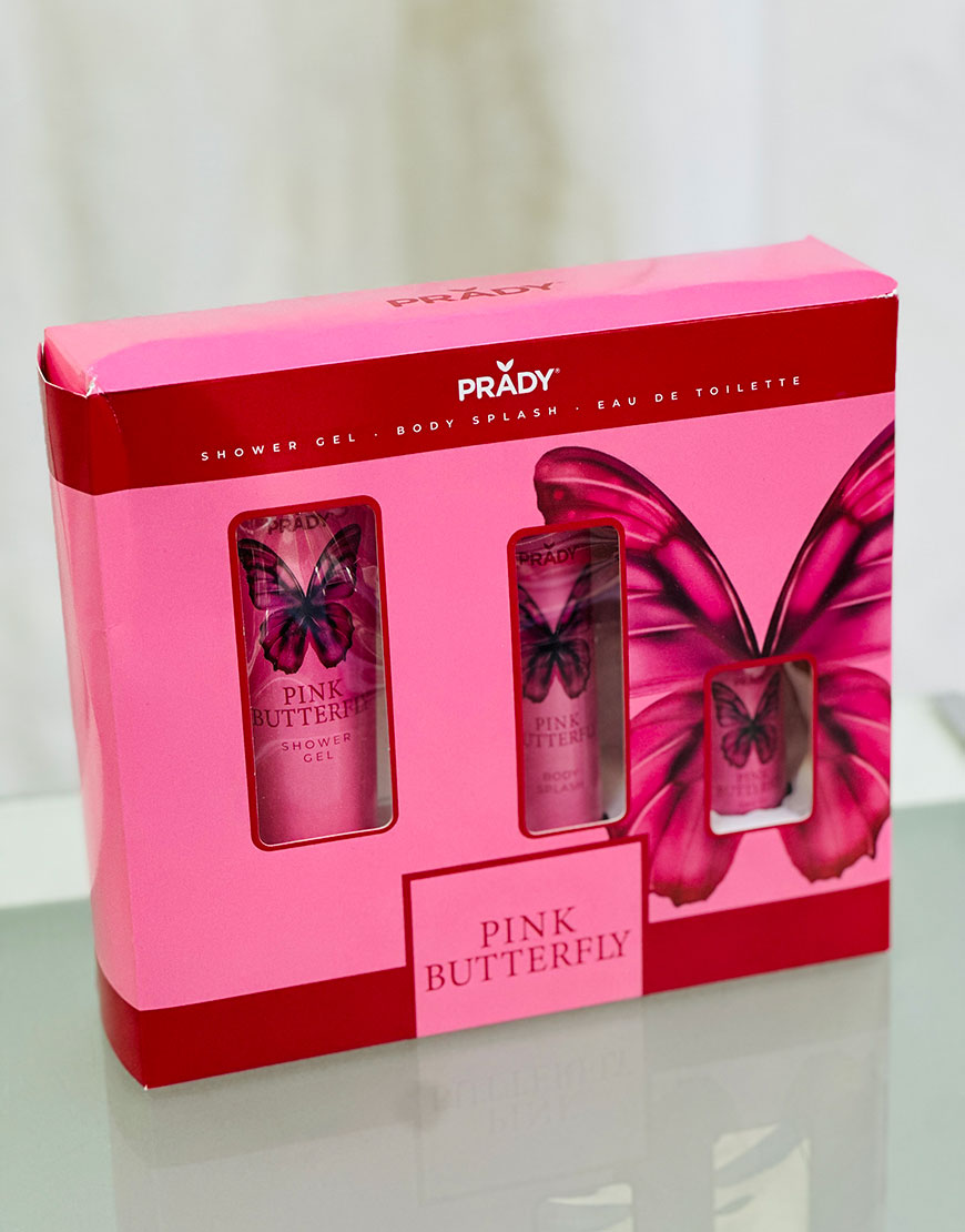 SET PINK BUTTERFLY ( LA BOMBA DE C.H.)