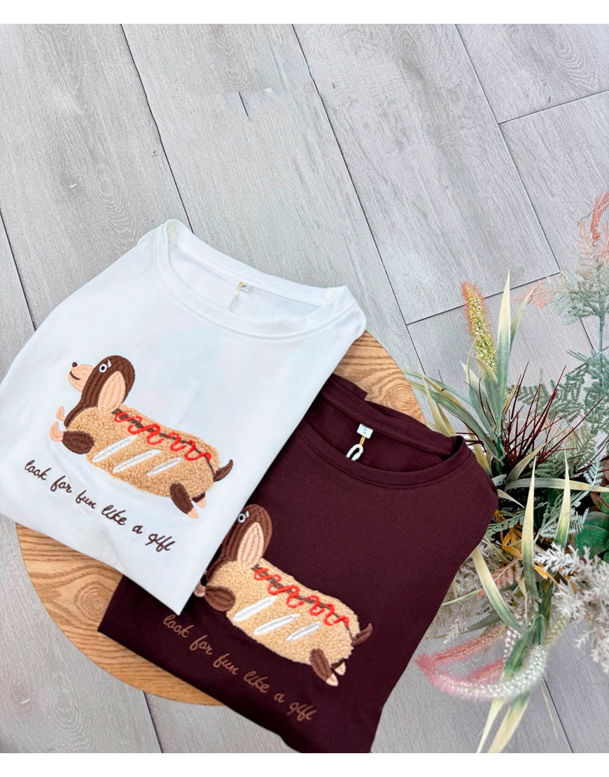 CAMISETA HOT DOG