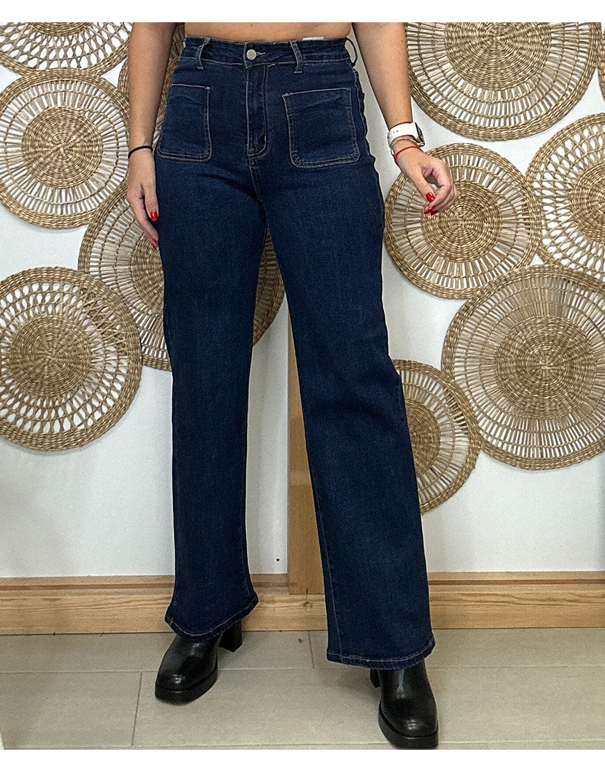 VAQUERO RECTO BOLSILLOS