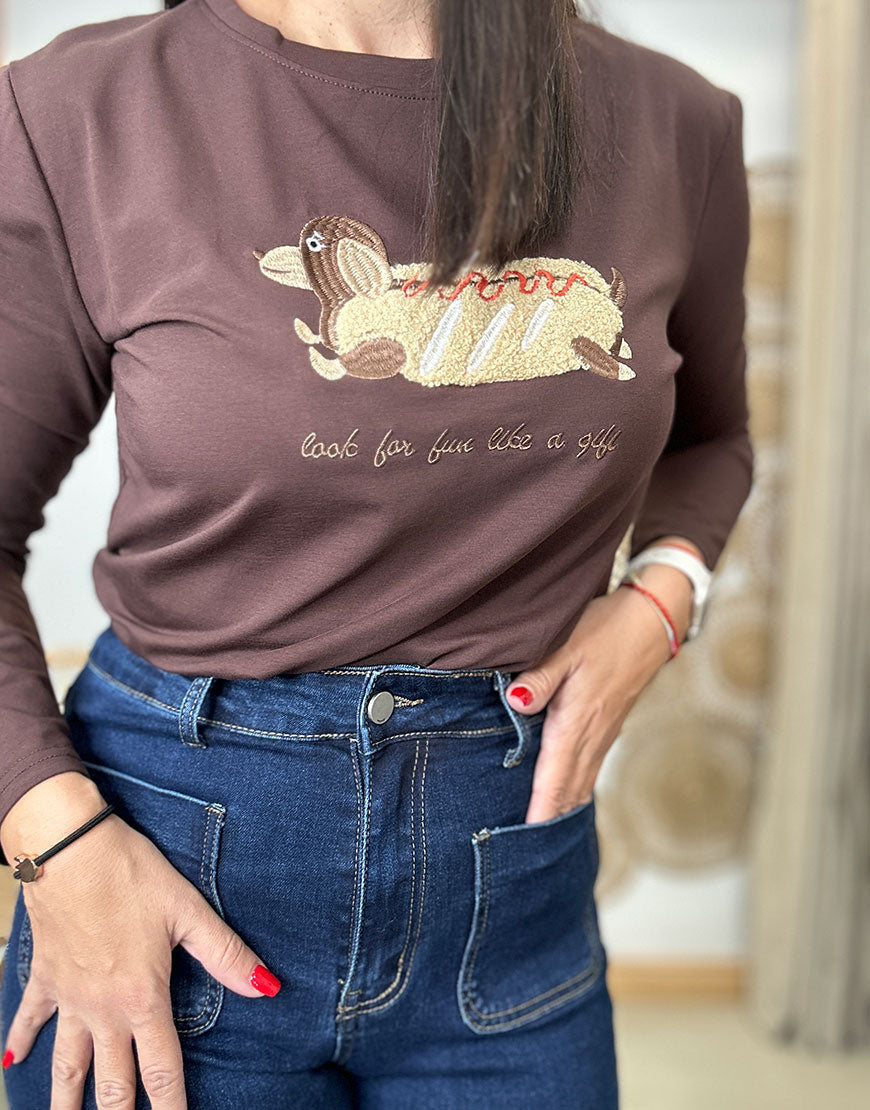 CAMISETA HOT DOG