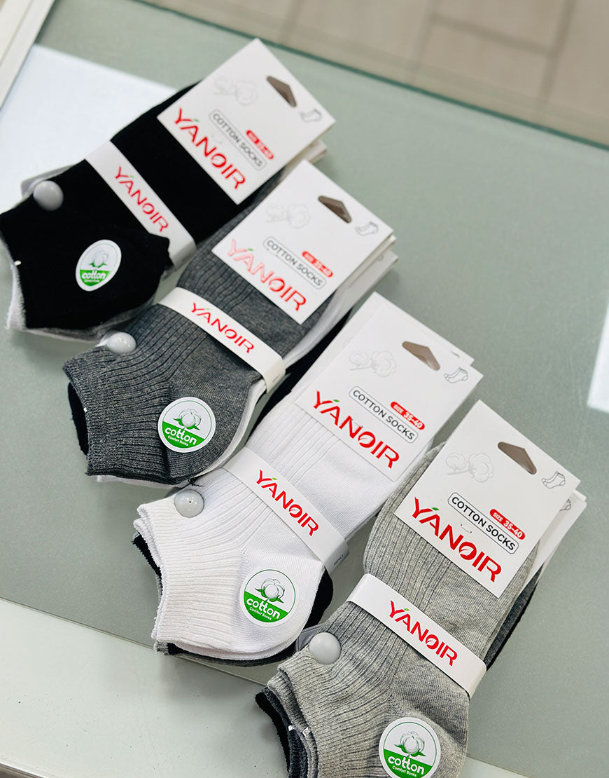 PACK 3 CALCETIN TOBILLERO SURTIDO 35/40