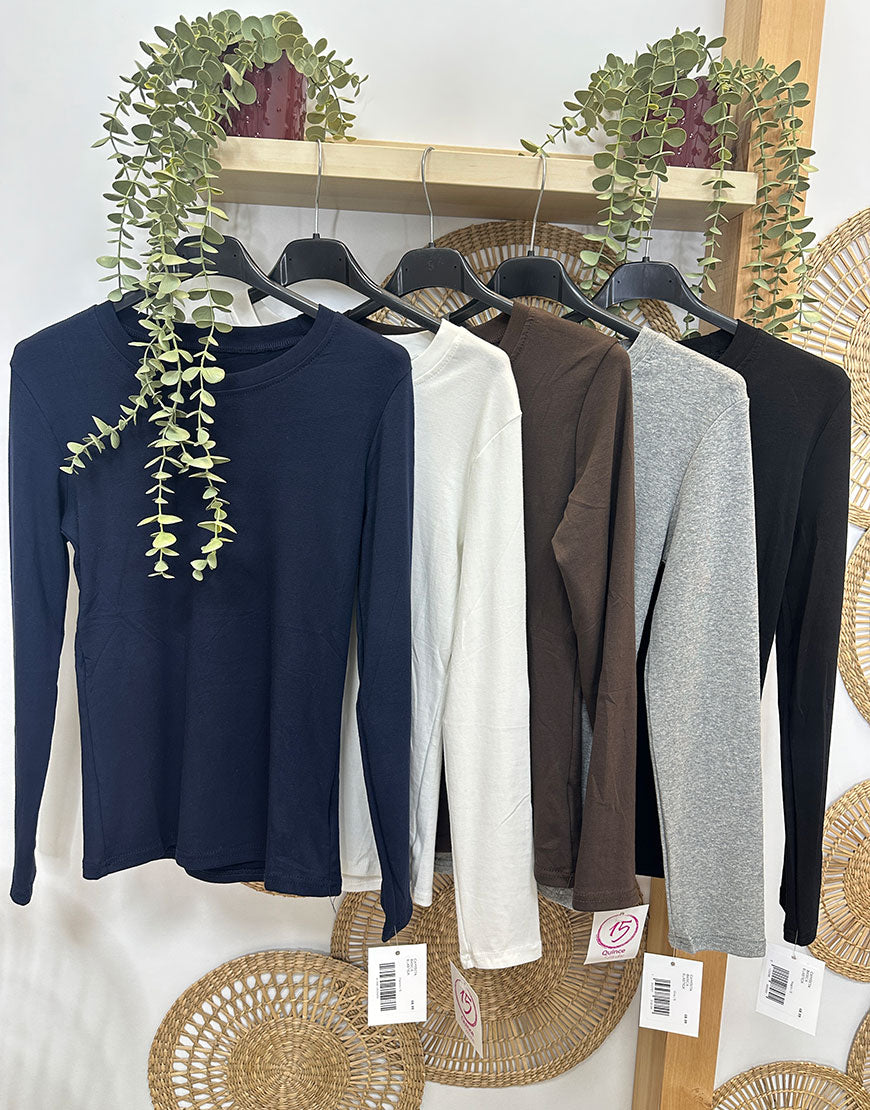 CAMISETA BASICA ELASTICA