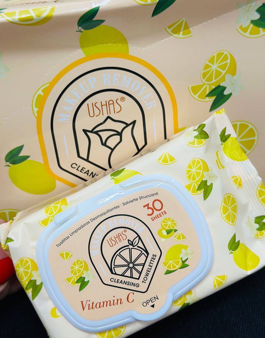 TOALLITAS DESMAQUILLANTES VITAMINA C