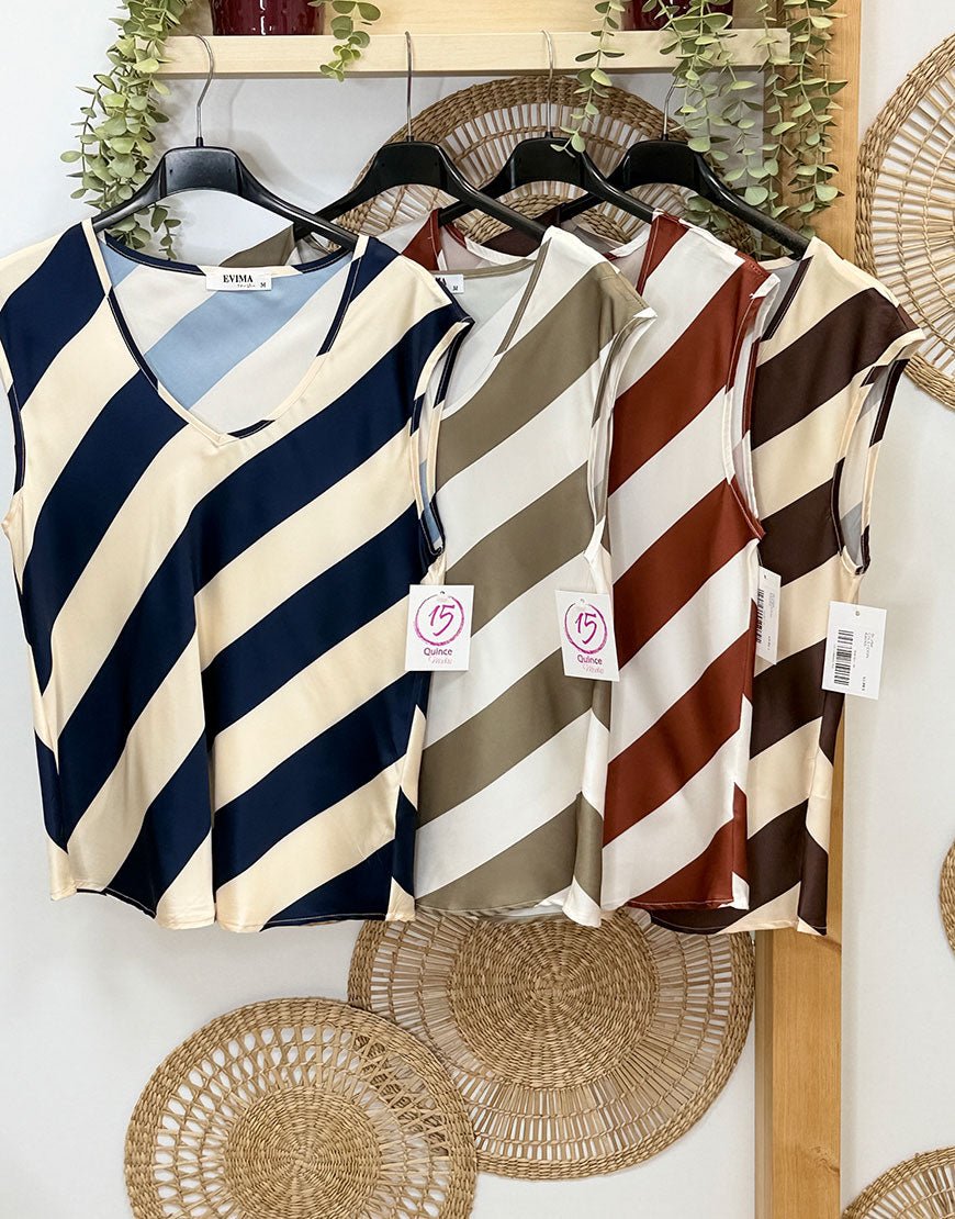 BLUSA COLECCION RAYAS