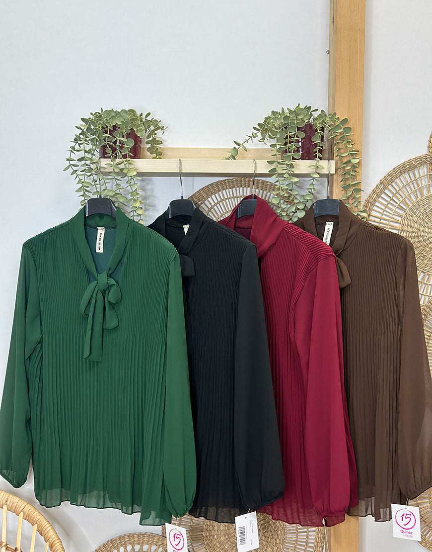 BLUSA PLISADA LAZADA