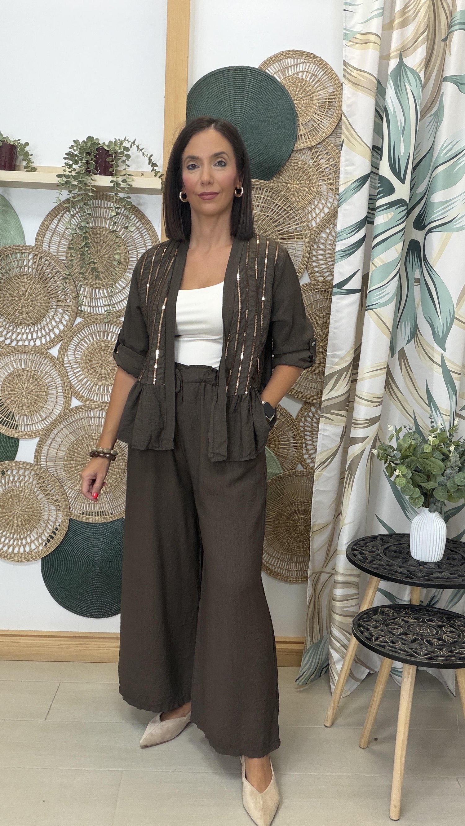 PANTALON FLUIDO LISO