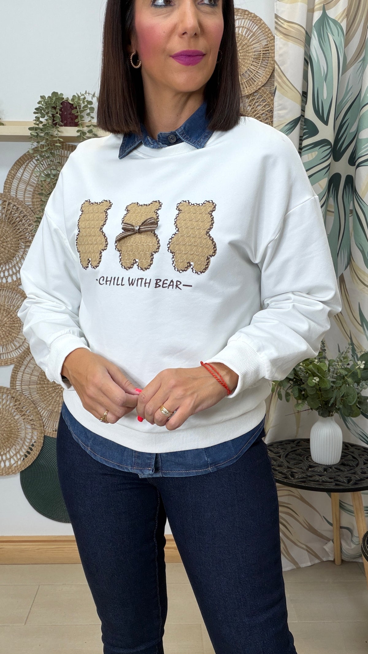 SUDADERA OSITOS