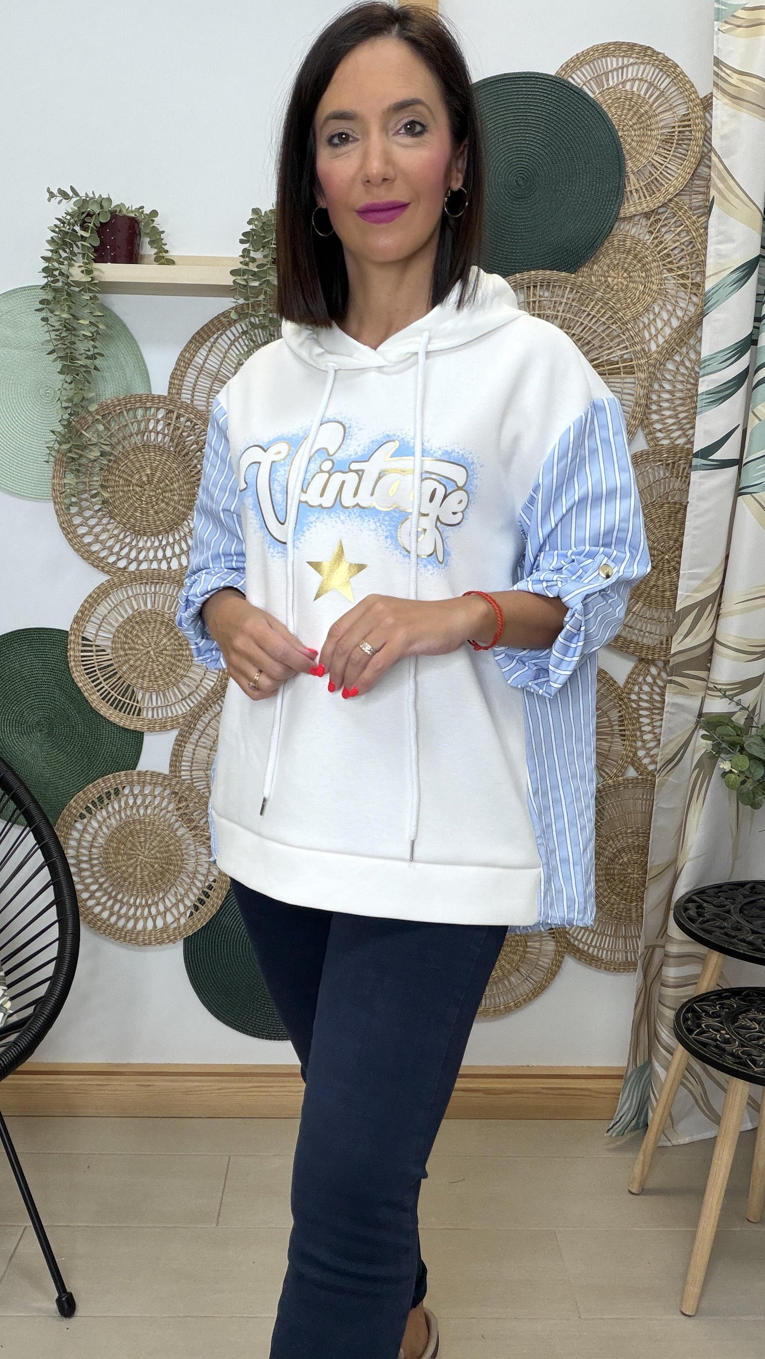 SUDADERA VINTAGE